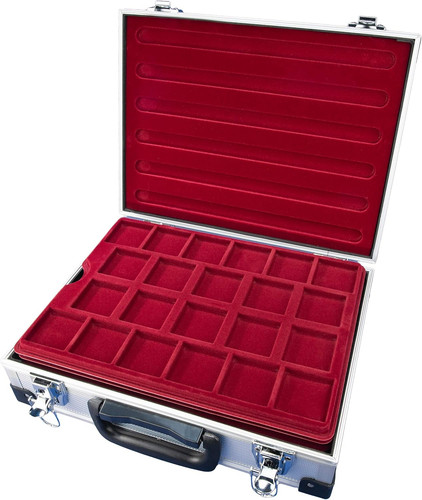 Portamonete alluminio con 5 - in,