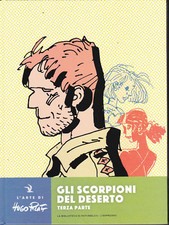 fumetto cartonato L'arte di HUGO PRATT numero 15 SCORPIONI DEL DESERTO 3� parte