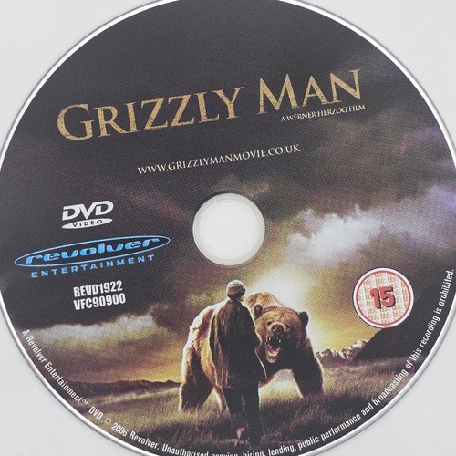 Grizzly man dvd werner - grizzly,