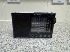 Sony ICF-SW20 Ricevitore Radio Portatile 9 Bande Tascabile +MW FM SW Funzionante