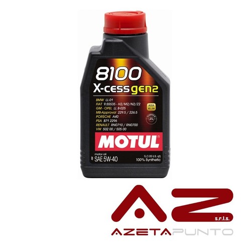 Olio motore 5w40 litro - 1,