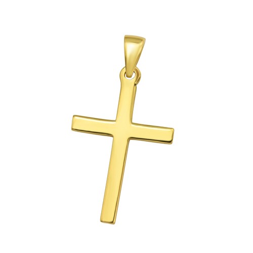 Ciondolo croce argento