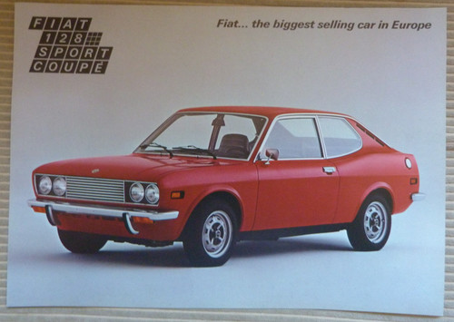 Fiat 128 sport coupé usa - fiat,