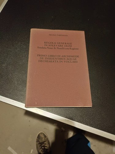 Nicolo tartaglia primo libro - tartaglia,