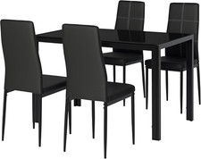 Set 5 Pezzi Con 1 Tavolo E 4