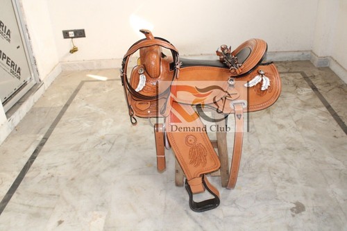 Set sella cavallo western - sella,