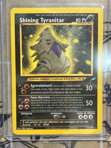 Shining tyranitar ita holo - shining,
