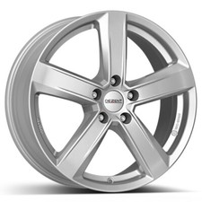4 cerchi in lega DEZENT TU silver 6,5x16 5x108 ET 50 per FORD
