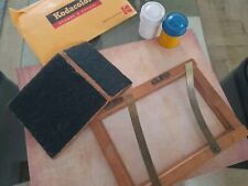 Rara cornice d'epoca 1920 Kodak a torchietto con pannello di feltro  Bromografo 