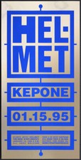 Poster Helmet and Kepone Foil