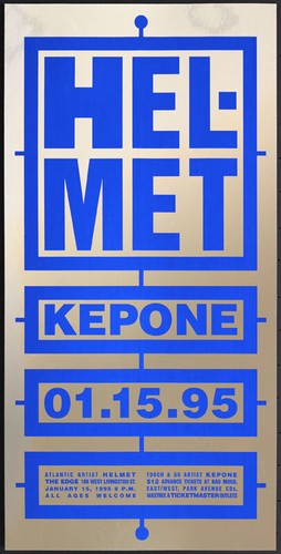 Poster helmet and kepone foil - poster,