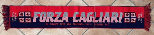 Sciarpa cagliari forza - sciarpa,