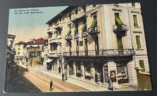 Cartolina epoca chiasso - cartolina, d'epoca