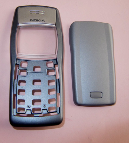 Cover nokia 1100 silver - cover, -1100-