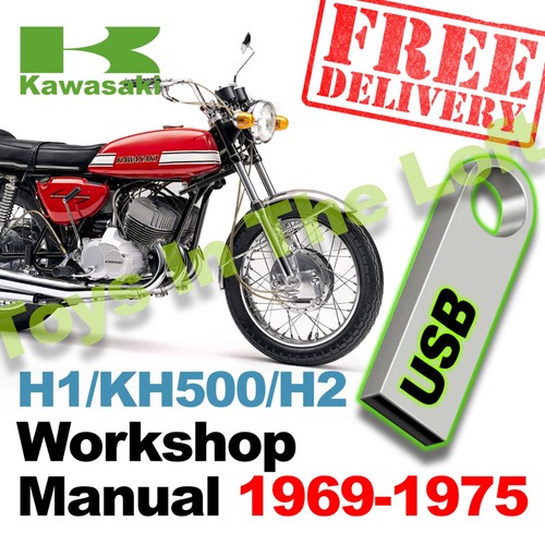 Kawasaki kh500 manuale - kawasaki, h1
