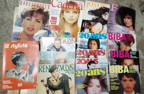 Lotto riviste moda fashion - riviste,