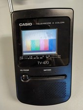 CASIO TV-470  TVC cristalli liquidi anni '90 made in Japan