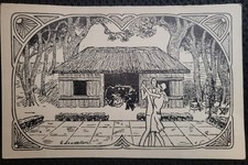 Promotional Art Nouveau Card