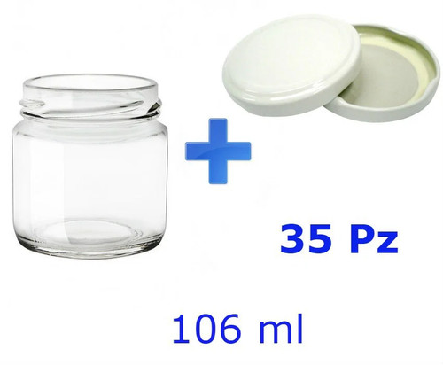 Barattoli vetro 106 - vetro, 106 ml