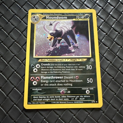 Carte pokémon houndoom - carte,