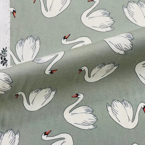 Cigno bianco uccellino 100%