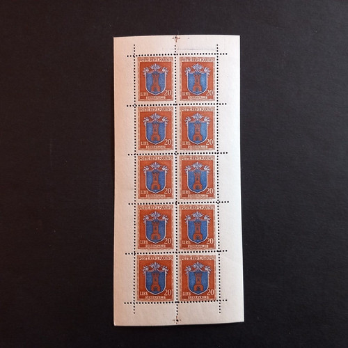 San marino 1945 minifoglio - marino,