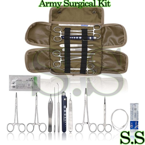 Army surgical kit sutures - surgical,