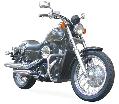 Paramotore cromato per - , honda