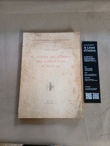 Giuseppe tassinari vicende - le,
