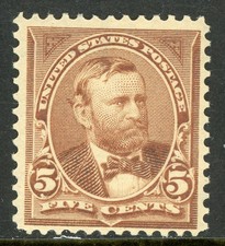 USA 1895 Grant 5¢ Chocolate