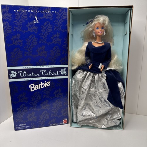 Barbie invernale velluto - barbie,