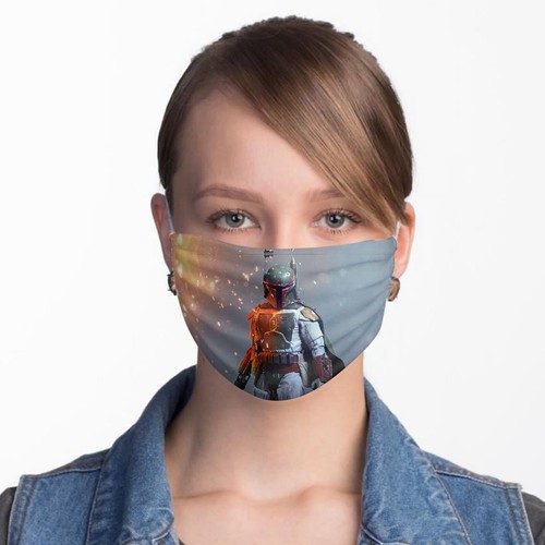 Maschera viso regolabile boba - maschera,