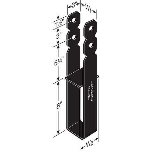 Simpson strong tie - 8, base