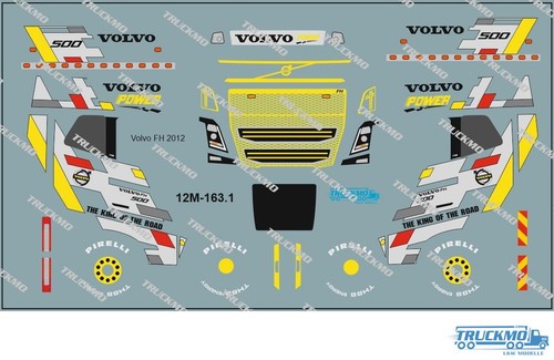 Decalcomania truckmo volvo - truckmo, fh
