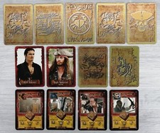 PIRATI DEI CARAIBI - LOTTO 13 CARTE DA GIOCO - DISNEY - RARE