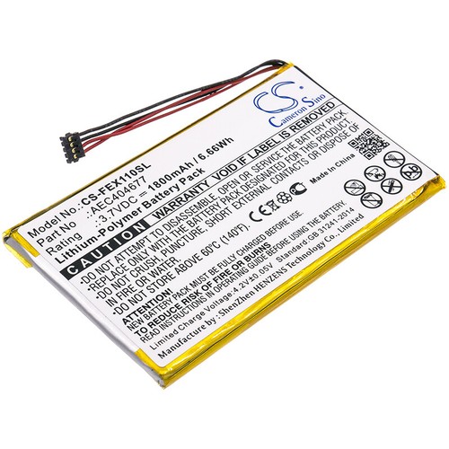 Batteria per fiio fx1221 ii - per,