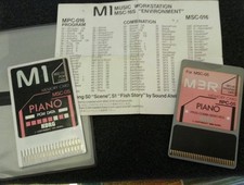 Korg card WSC 01 + WPC 01 PIANO x Wavestation