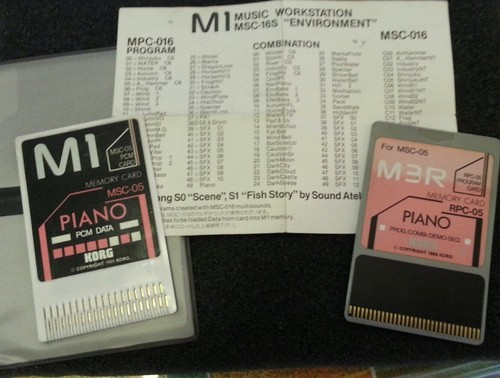 Korg card wsc wpc - card, +