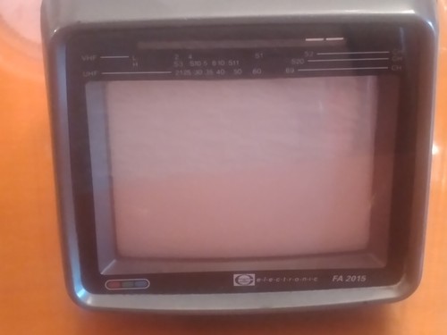 Vintage televisore portatile - televisore,