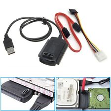 Adattatore ide sata convertitore con alimentatore hard disk Usb gestione pc 2.5 