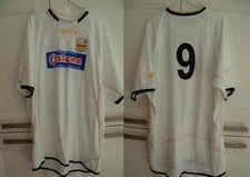 MAGLIA CORONA NR 9 indossata 11-12 taglia XL BIANCA MANICHE CORTE