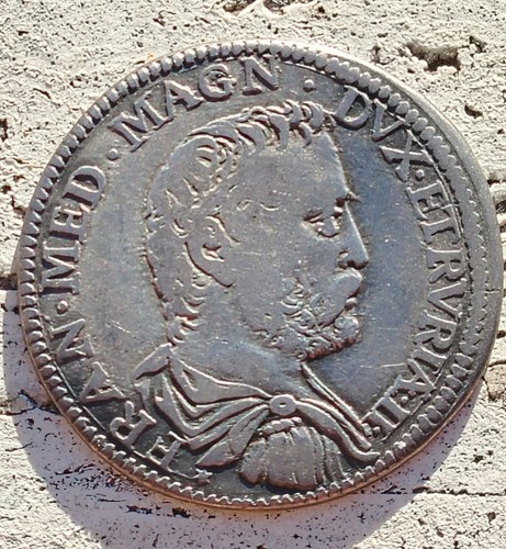 Testone francesco medici - testone,