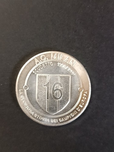 Moneta commemorativa milan - ac,
