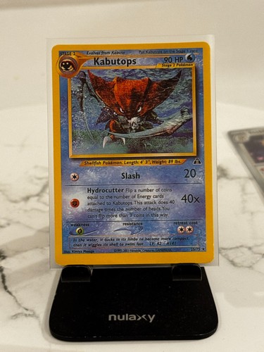 Carta pokemon kabutops - carta,