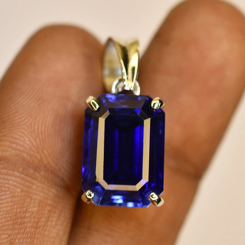 Ciondolo tanzanite blu ct - tanzanite, 21+