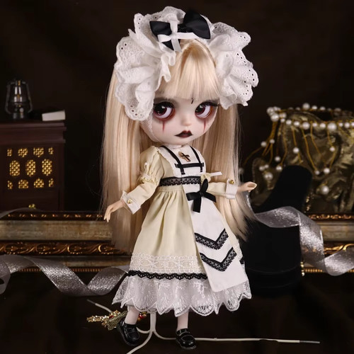 Abito nero monaca - gotica, stile