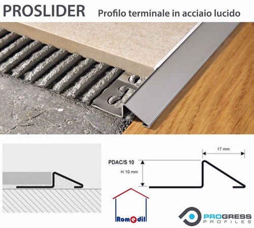 Profilo acciaio lucido - profilo,