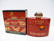PROFUMO DONNA OPIUM YVES SAINT 60ML SPLASH EAU DE TOILETTE POUR FEMME VINTAGE