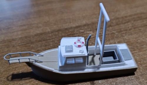 Barca pesca scala 87 - barca, 1/87