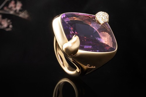 Anello pomellato ritratto maxi - pomellato,